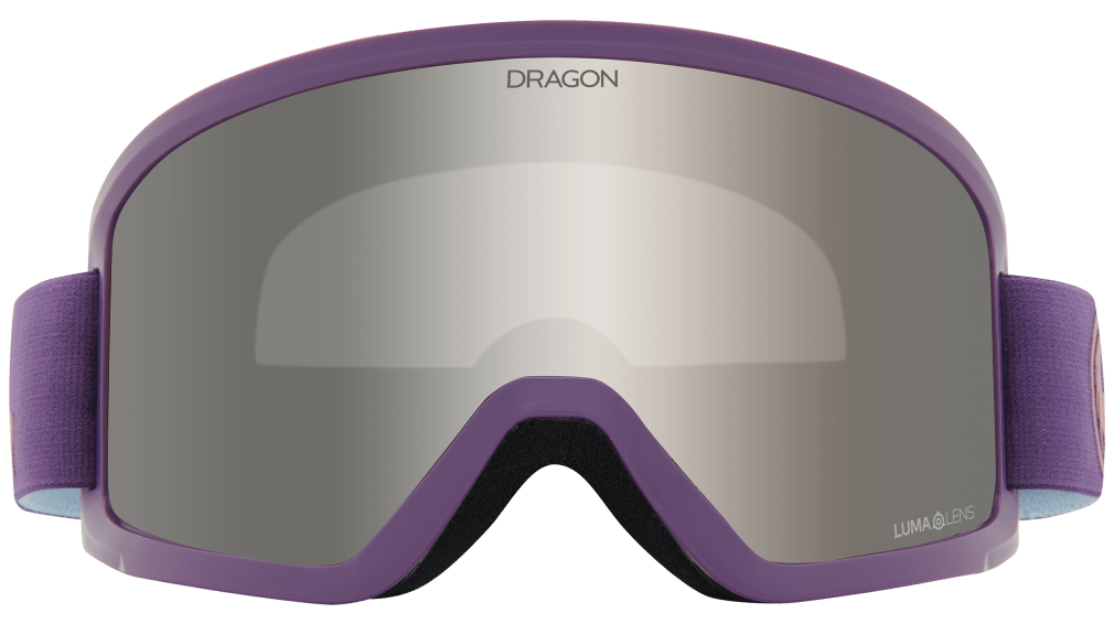 Dragon DX3 Plus OTG Snowboard Goggles 2025 - Deep Plum/Lumalens Silver Ion + Bonus Lens Lumalens Violet