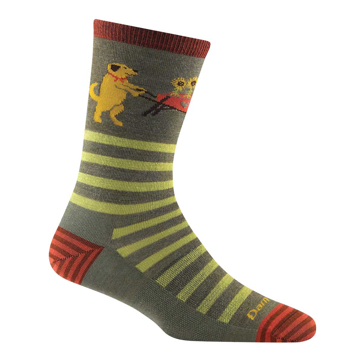 Darn Tough Women's Animal Haus Crew Lightweight Lifestyle Socks