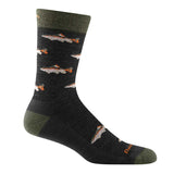 Darn Tough Men's Spey Fly Crew Lightweight Lifestyle Socks