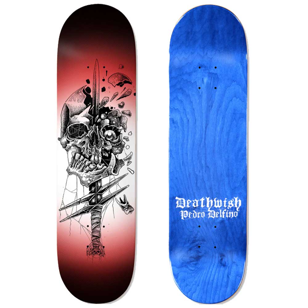Deathwish Pedro Delfino Whiplash Skateboard Deck 8.5"