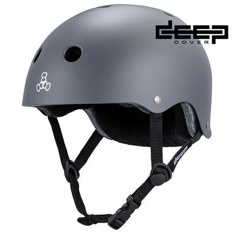 Triple 8 Deep Cover Certified Skateboard Helmet