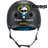 Triple 8 Deep Cover Certified Skateboard Helmet