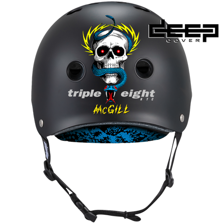 Triple 8 Deep Cover Certified Skateboard Helmet