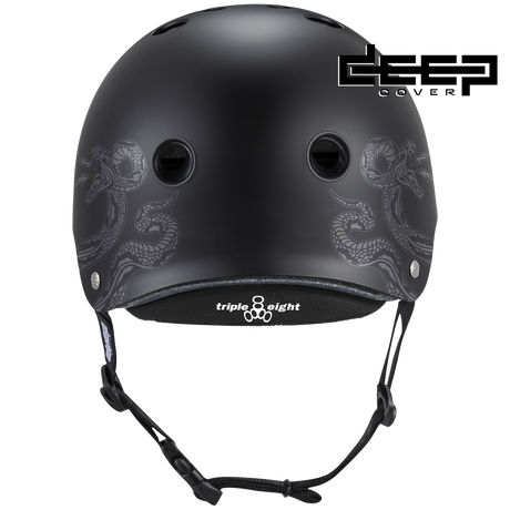 Triple 8 Deep Cover Certified Skateboard Helmet