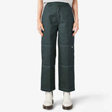 Dickies Women's Relaxes Double Knee Pant- Reflecting Pond