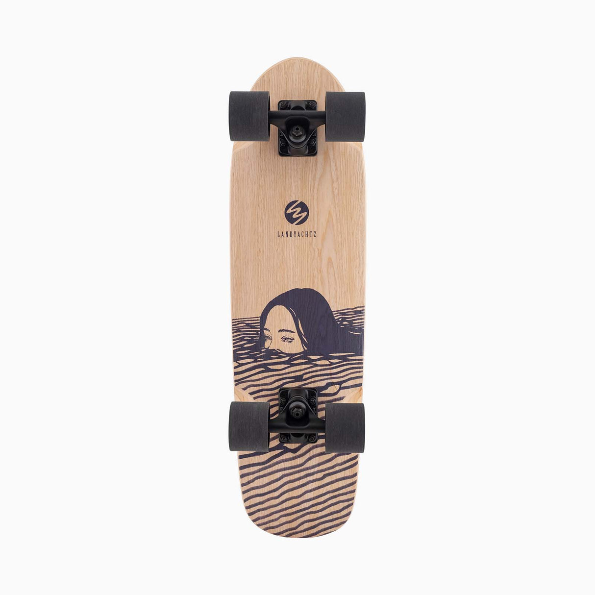 Landyachtz Dinghy Classic Fender Midnight Dip Cruiser Skateboard