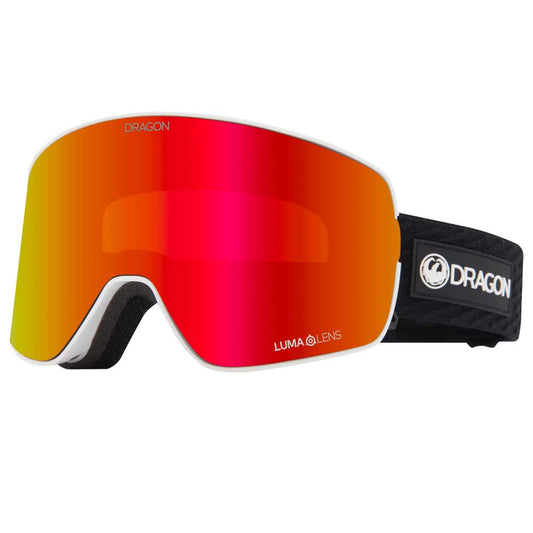 Dragon NFX2 Snowboard Goggles - Icon/Lumalens Red Ion + Bonus Lumalens Light Rose Lens