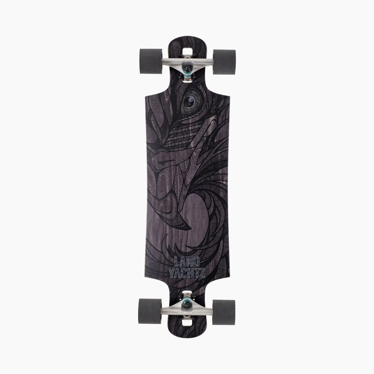 Landyachtz Drop Hammer Black Eagle Longboard Complete