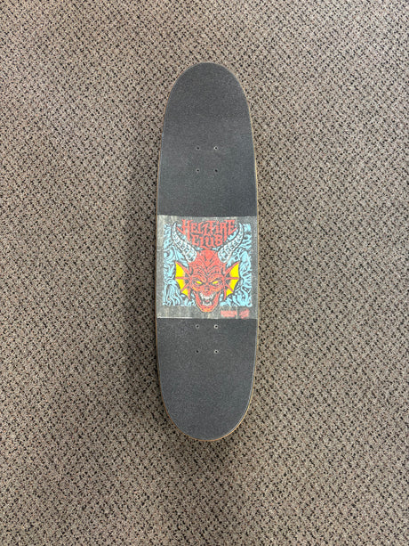 Santa Cruz Skateboards X Stranger Things Hellfire Club Flames 9.00" Skateboard Complete