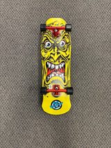Santa Cruz Rob Roskopp Face Yellow Reissue Skateboard Deck 9.5" Complete