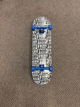 Focus Repeater Logo Skateboard Complete 8.75 Blue