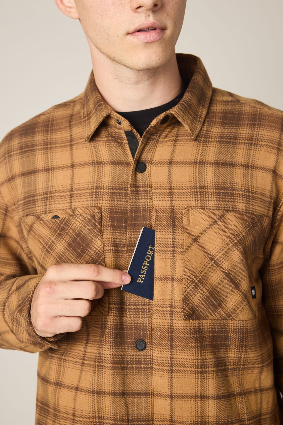 686 Heat Grid Flannel