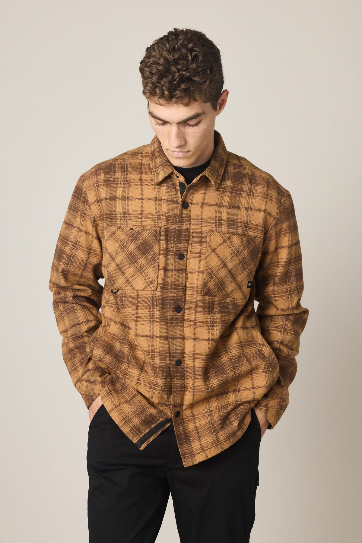 686 Heat Grid Flannel