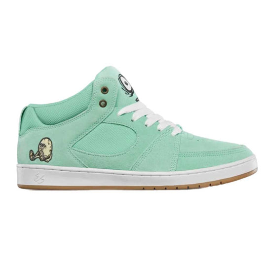 Es Accel Slim Mid x Eggcell Skateboard Shoes - Aqua