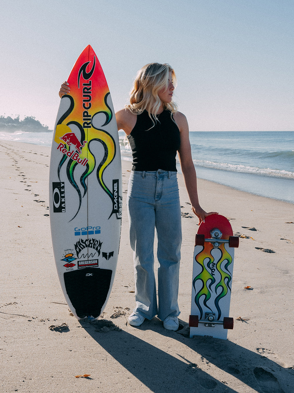 YOW Erin Brooks High Blaze 32" Surfskate Cruiser Complete