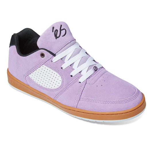 Es Accel Slim Skateboard Shoes - Lavender