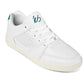 Es Accel Slim Skateboard Shoes - White/Tan