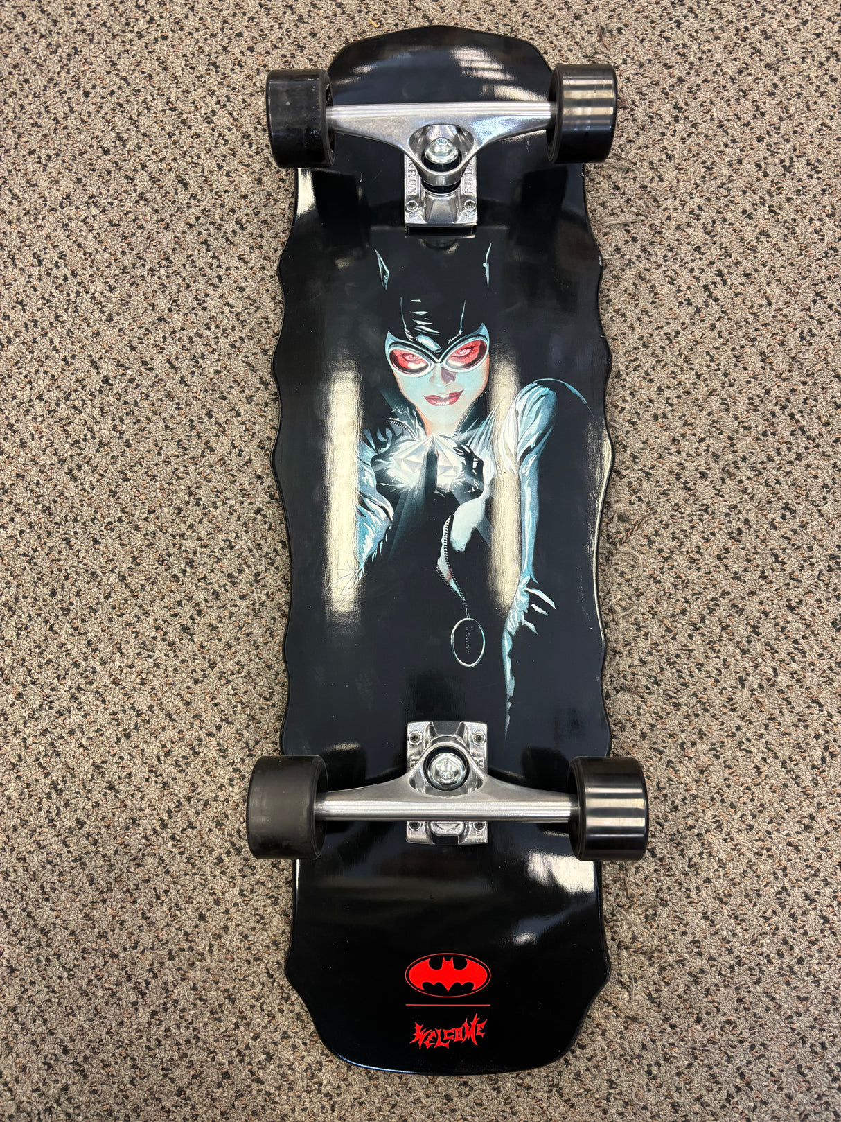 Sale Skate Welcome x Batman Catwoman on Widow Skateboard Complete - 10.0"