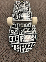Focus Repeater Logo Skateboard Complete 8.25
