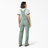 Dickies Women's Double Front Bib Overalls - Iceberg Green
