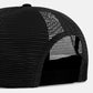 Thrasher Embroidered Flame Logo Mesh Snapback Hat - Black