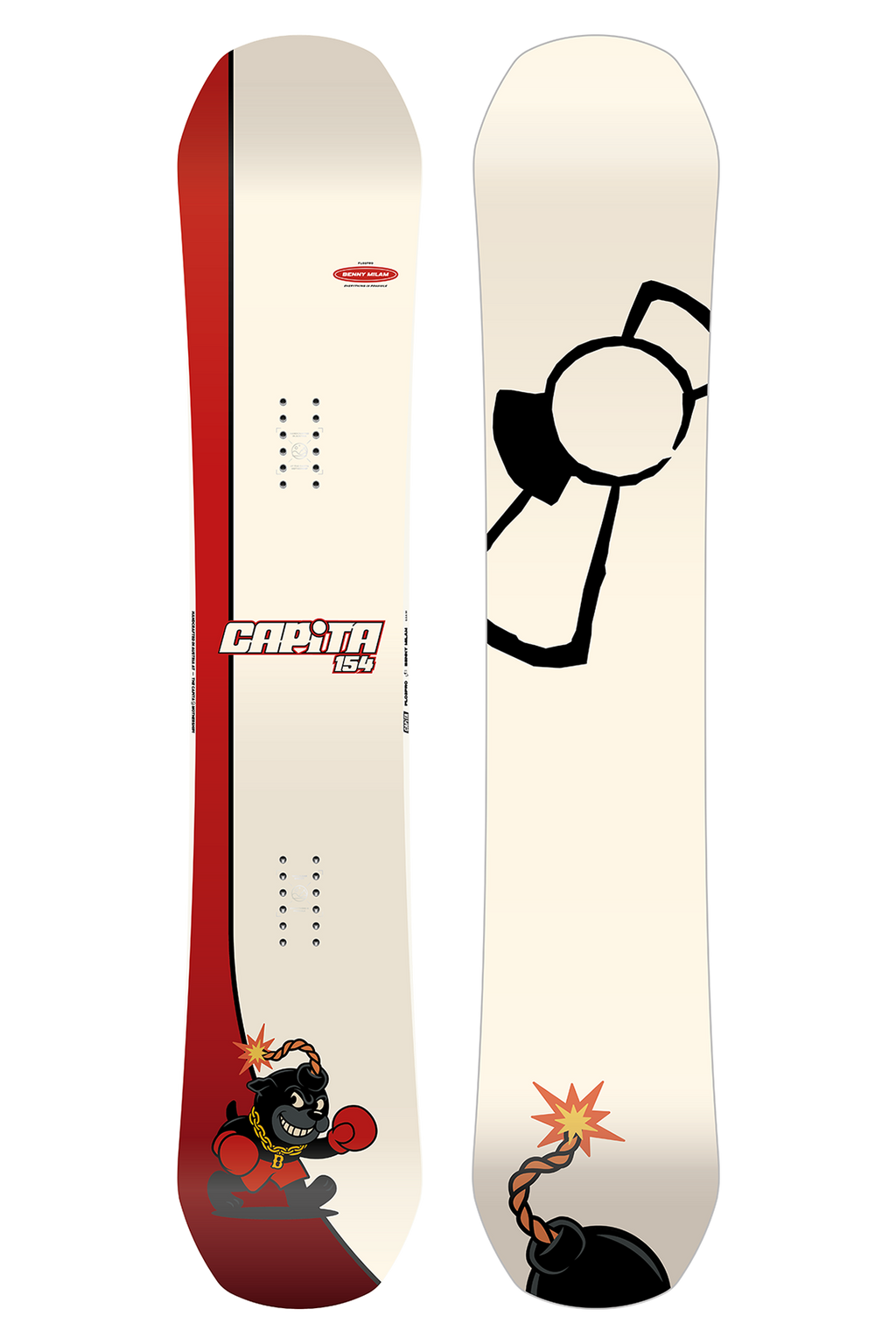 Capita DOA 154cm LTD Benny Milam Snowboard 2026