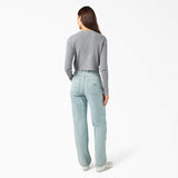 Dickies Women's Madison Loose Fit Denim- Vintage Denim Wash