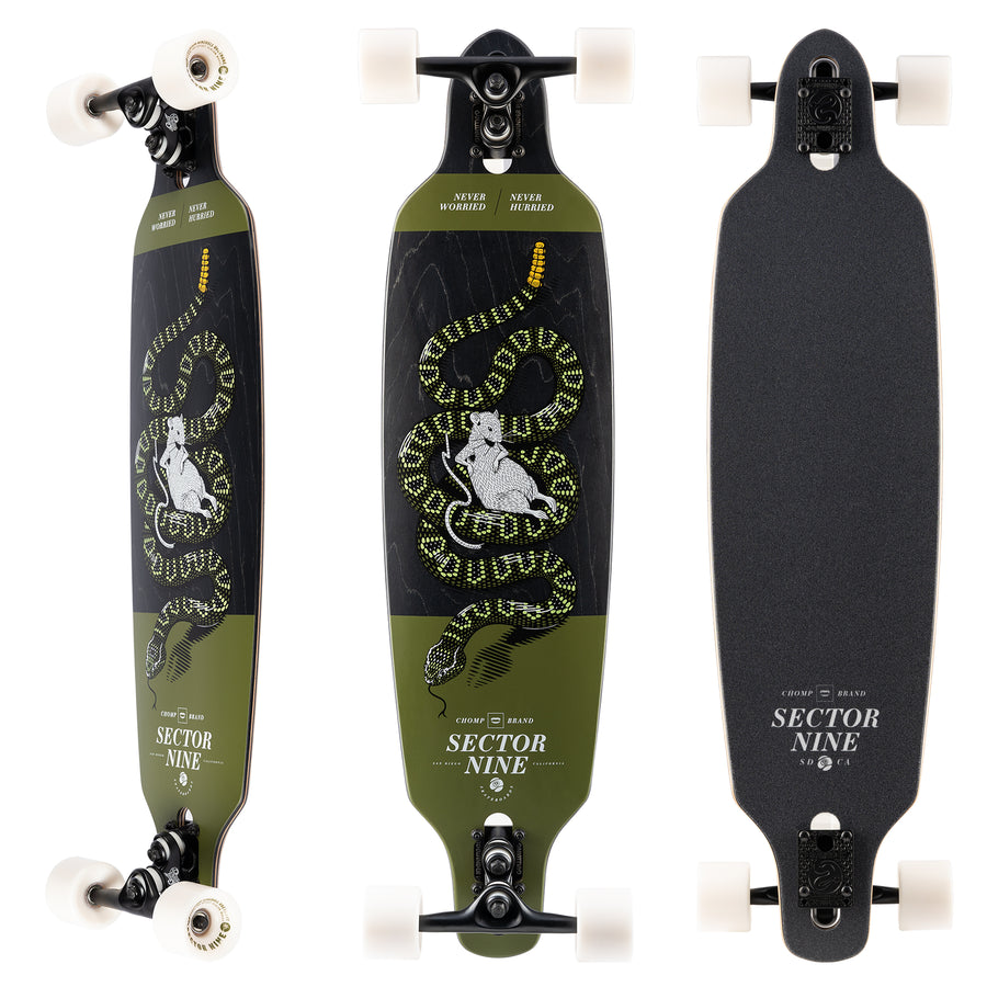 Sector Nine Fractal Rattler Complete Longboard