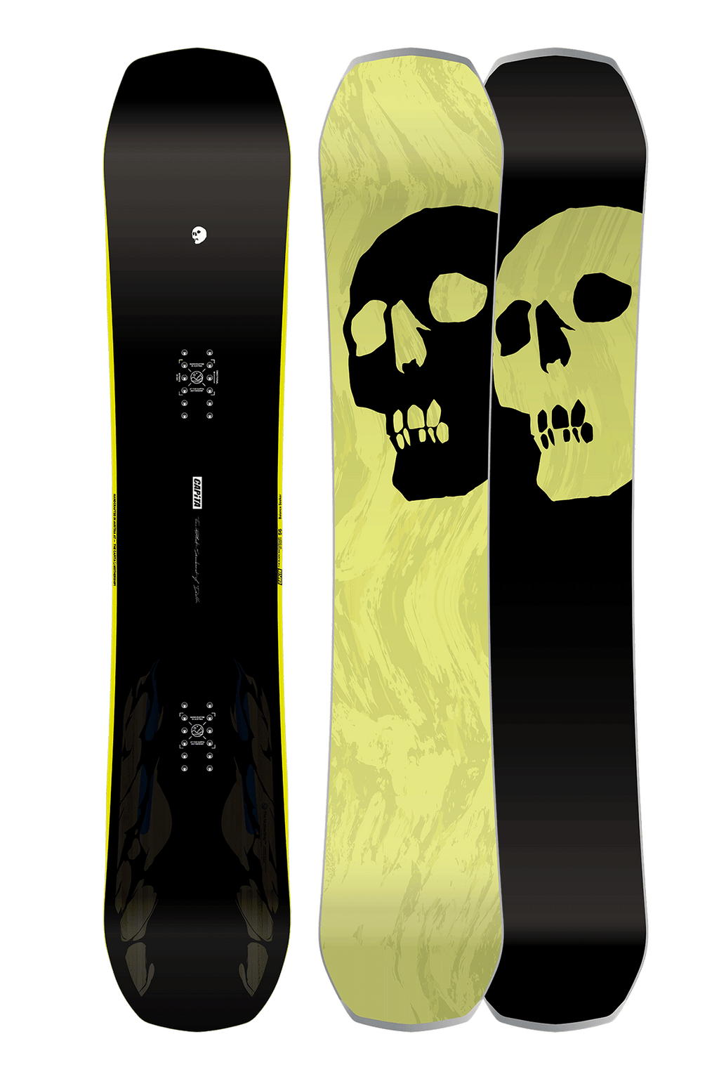 Capita Black Snowboard Of Death Men's Snowboard 2027