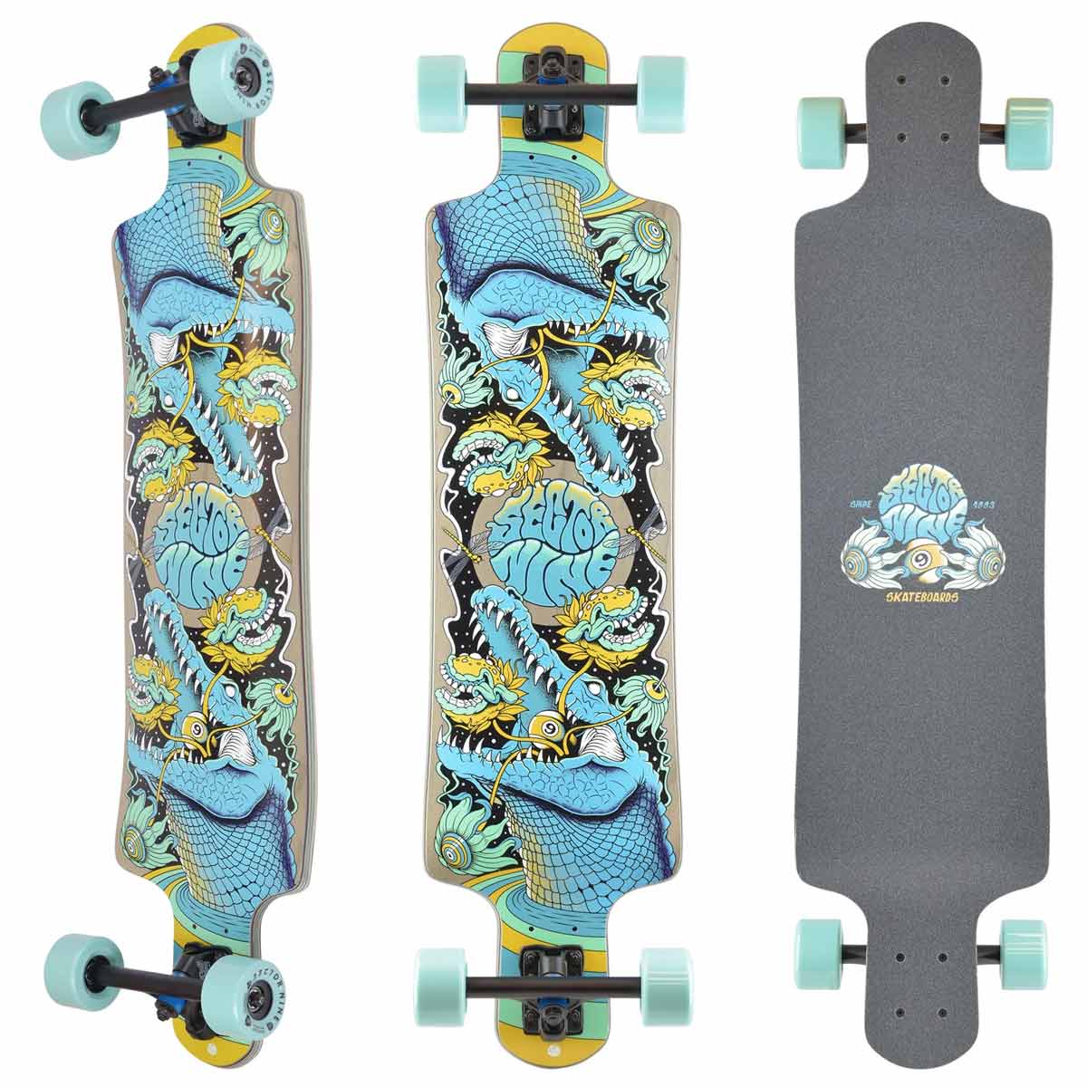 Sector Nine Fault Line Feast Complete Longboard
