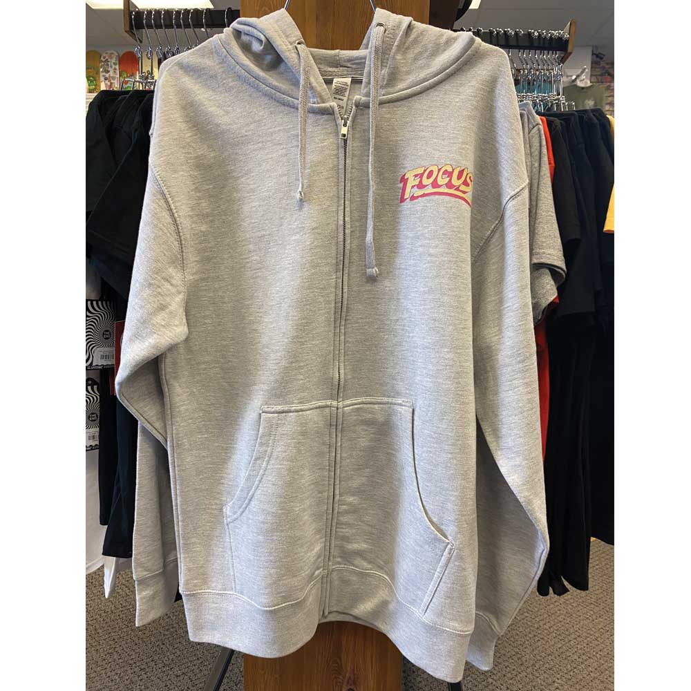 Focus Boardshop Unisex Retro Board Full Zip Hoodie