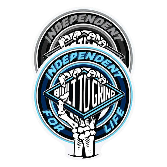 Independent For Life Clutch Sticker 3.5in