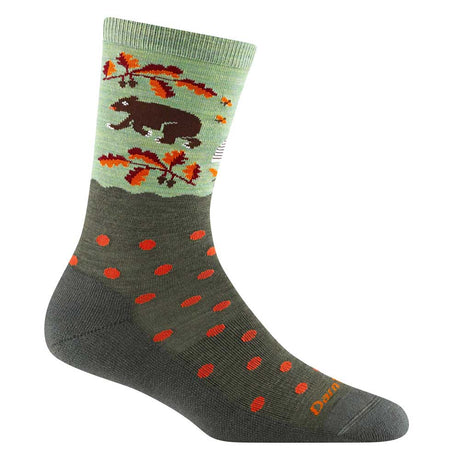Darn Tough Women's Wild Life Crew Lightweight Lifestyle Socks