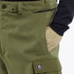 Volcom Men's Nwrk Baggy Snow Pants - Military