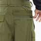 Volcom Men's Nwrk Baggy Snow Pants - Military