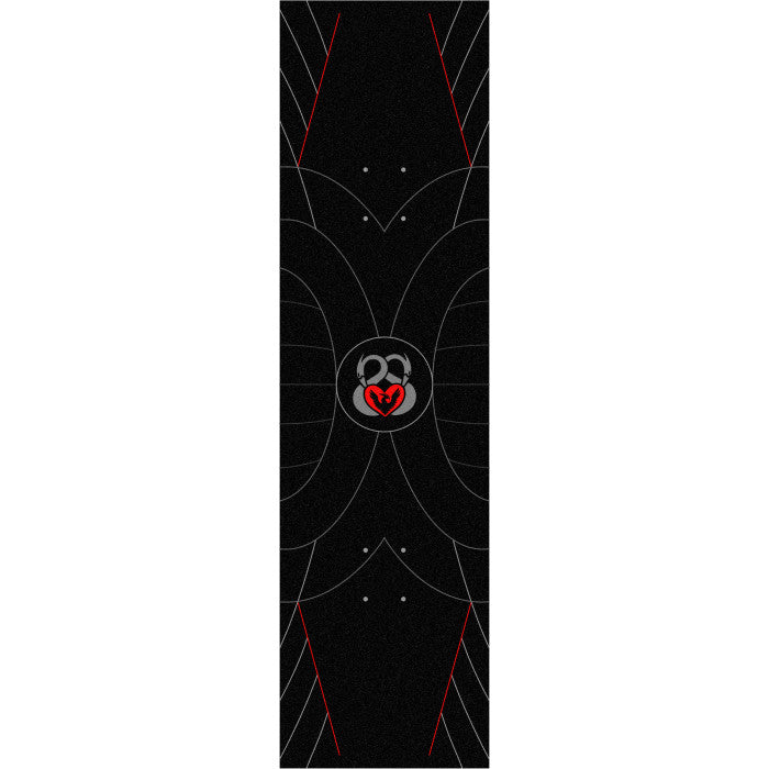 Powell Peralta Andy Anderson Theory Map Grip Tape Sheet 9 x 33