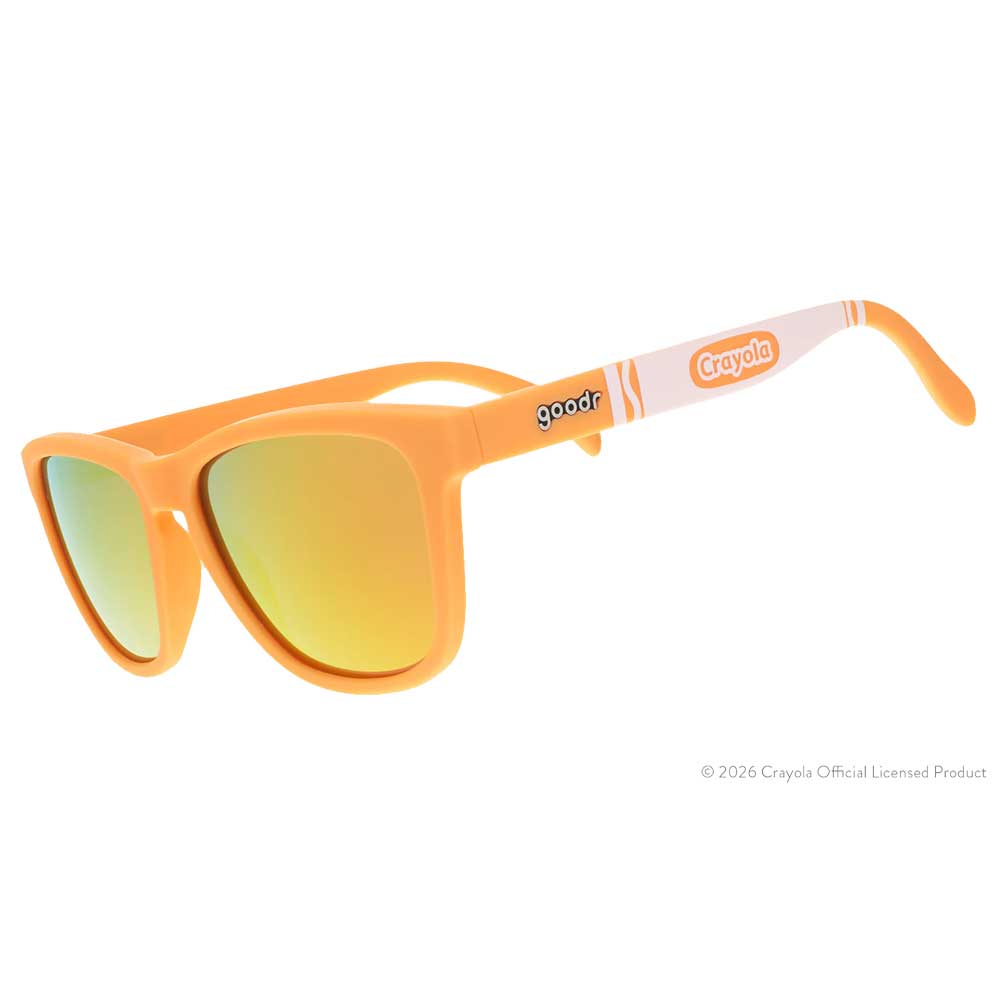 Goodr OGs Crayola Tropical Colors Sandy Tan Sunglasses
