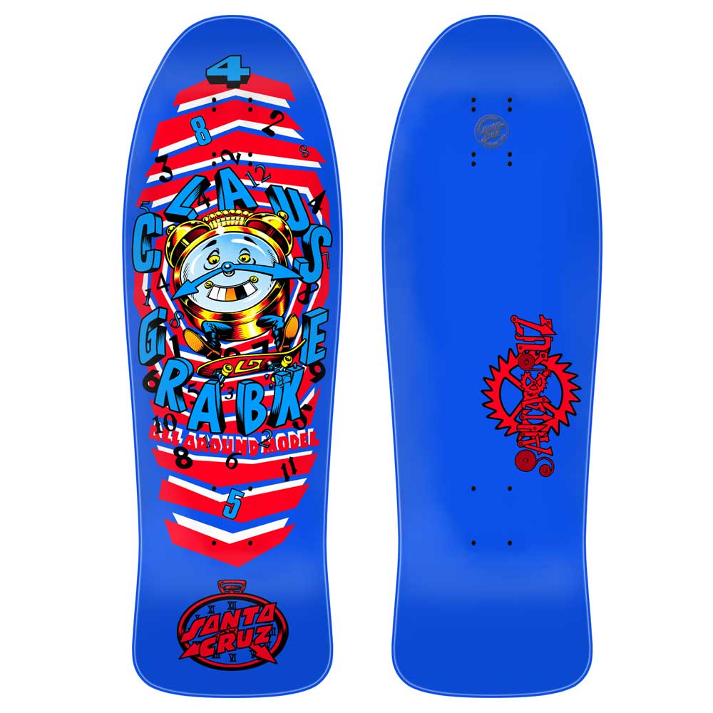 Santa Cruz Grabke All Around Reissue Skateboard Deck 9.89"