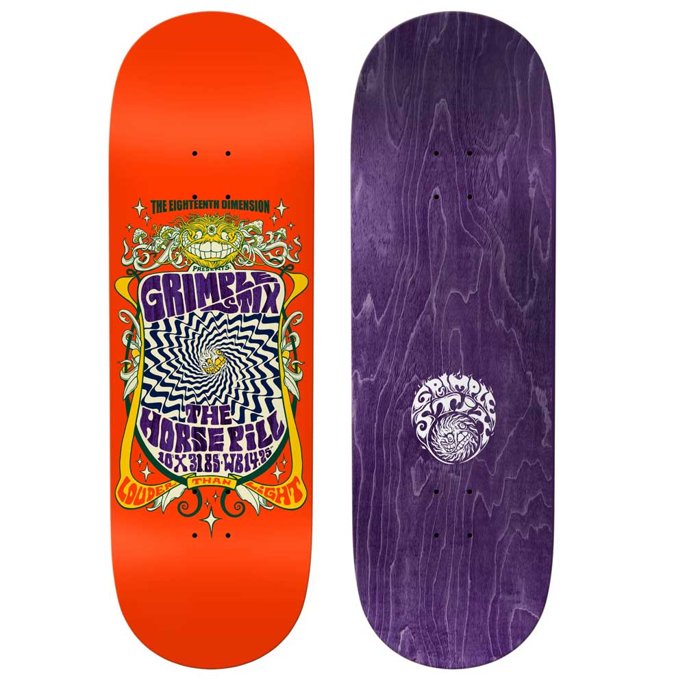 Anti Hero Grimple Stix Team Litho Skate Deck 10.0"