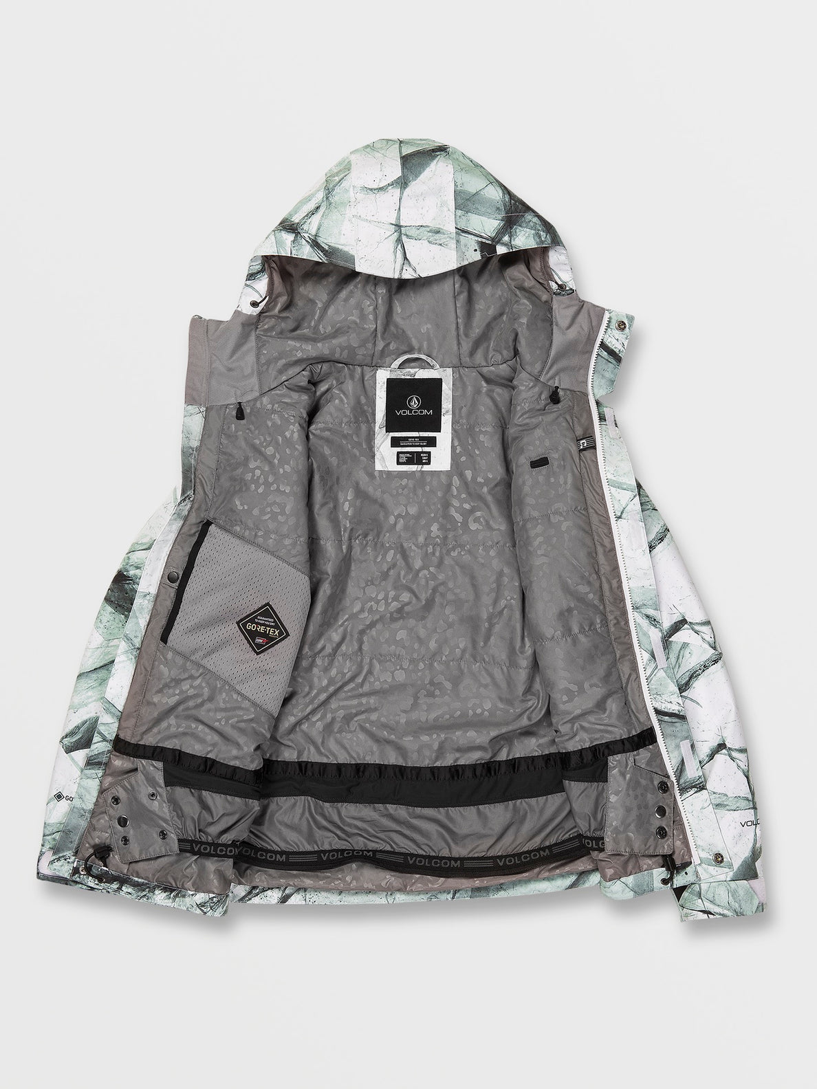 Volcom Women's V.Co Aris Insulated Gore-Tex Jacket - White Ice