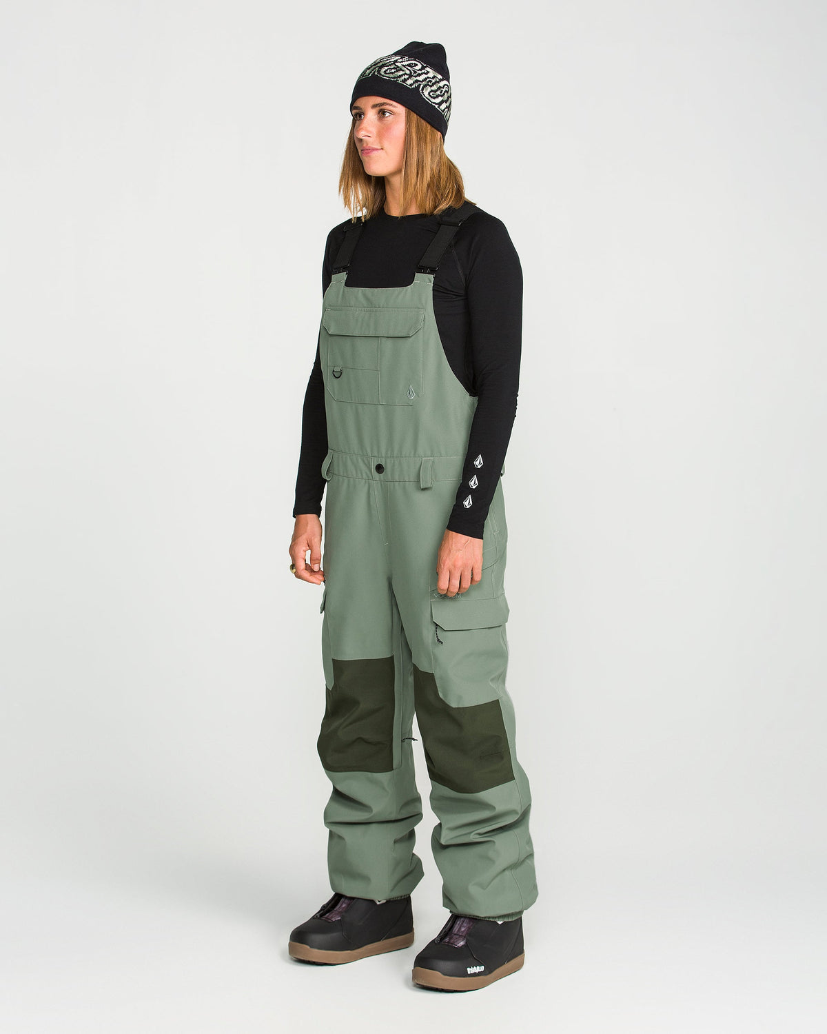 Volcom Women's Creston 3D Stretch Snow Bibs 2027
