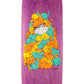 Welcome Nora Vasconcellos Purr Pile on Sphynx Purple Stain Skateboard Deck - 8.8"