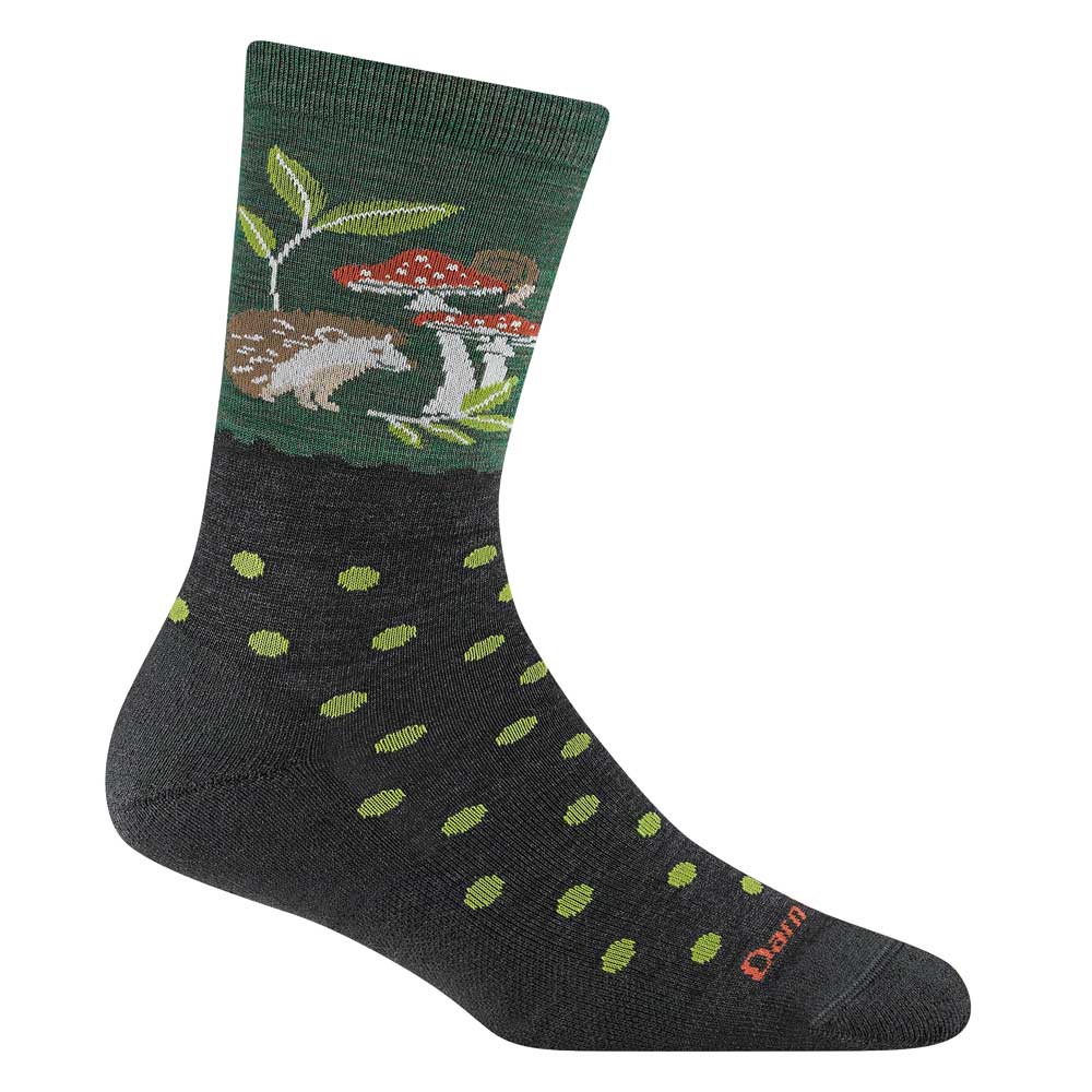 Darn Tough Women's Wild Life Crew Lightweight Lifestyle Socks