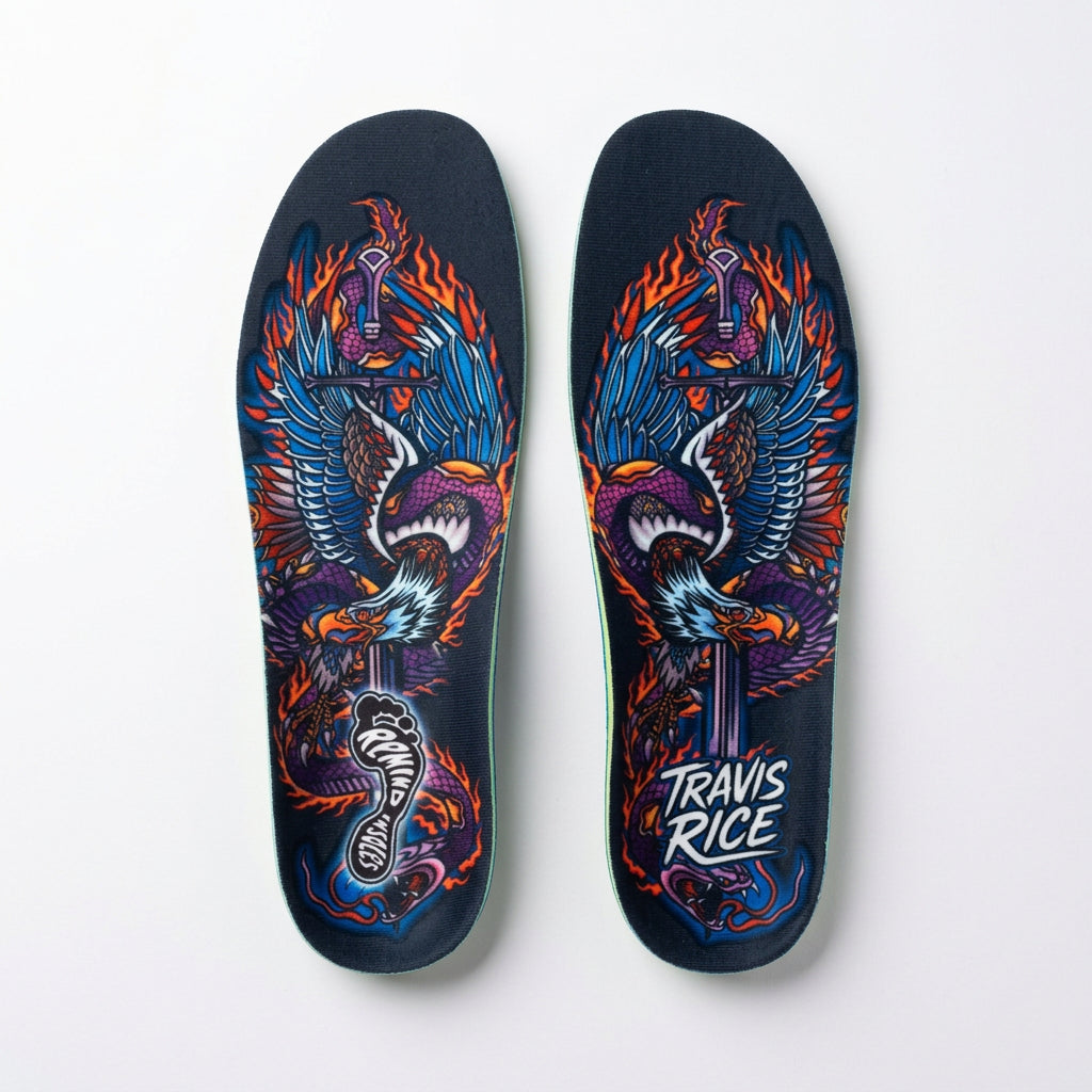 Remind Medic Mid-High Arch Insoles Travis Rice Eagle