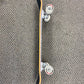 Focus Wiscool Cruiser Skateboard Complete White/Yellow 9.0"