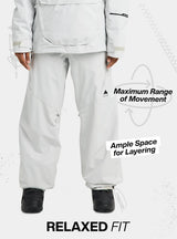 Burton Women's Reserve 2L Relaxed Snow Pants - 2026 Gray Cloud
