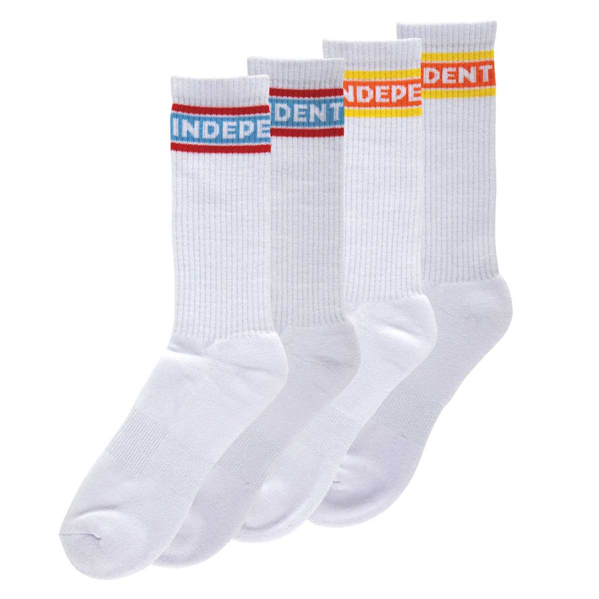 Independent Bar Logo 2 Pack Crew Socks