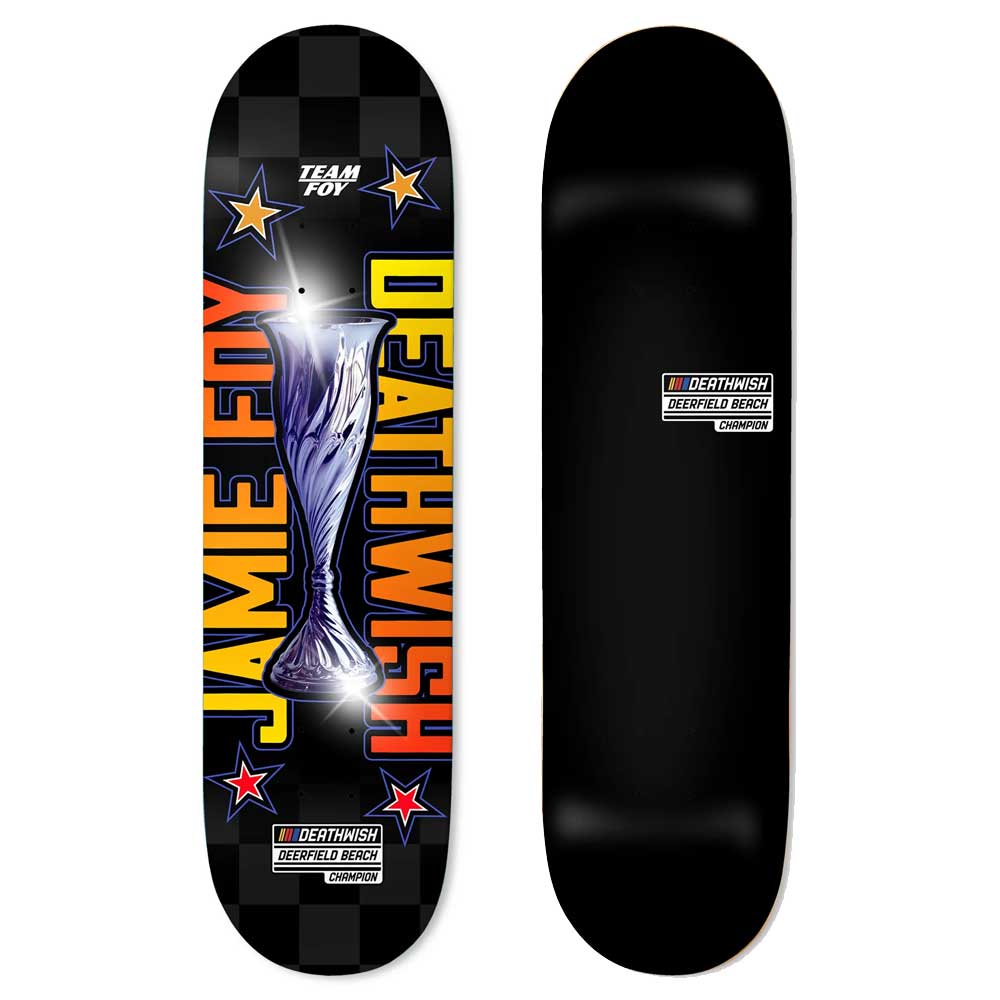 Deathwish Jamie Foy DB Champ Skateboard Deck 8.0"
