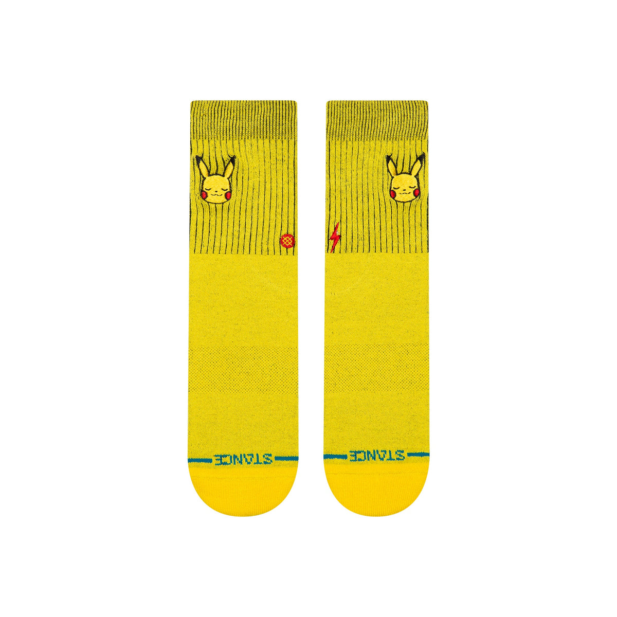 Stance Kids' Pikachu Mid Cushion Crew Socks