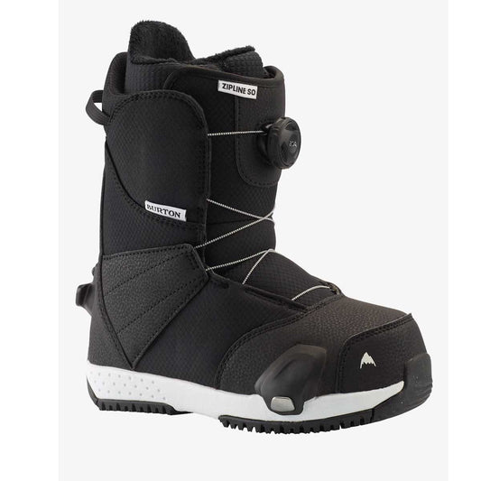 Burton Kids Zipline Step On Snowboard Boots 2024 - Black